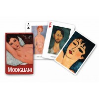 Carti de joc de colectie Piatnik, cu tema "Modigliani"